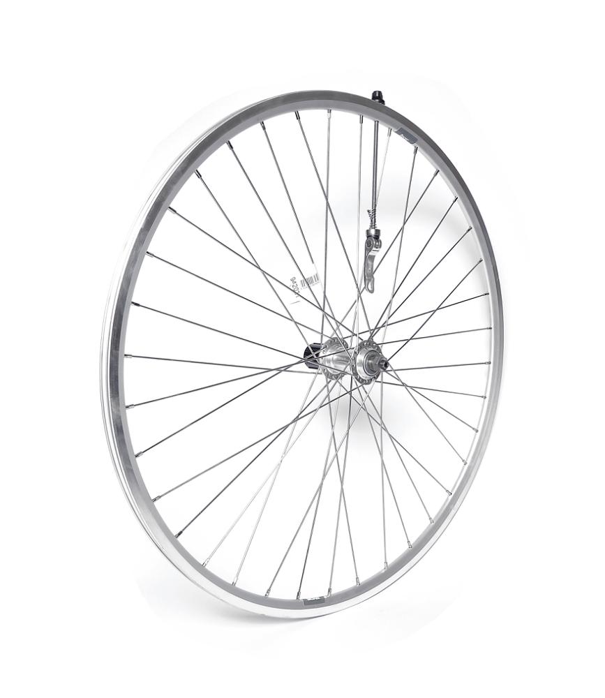 Baghjul 700C Race Sølv Mach1 QR Kassette 8/9/10sp sølv RF-eger 2mm QR medfølger