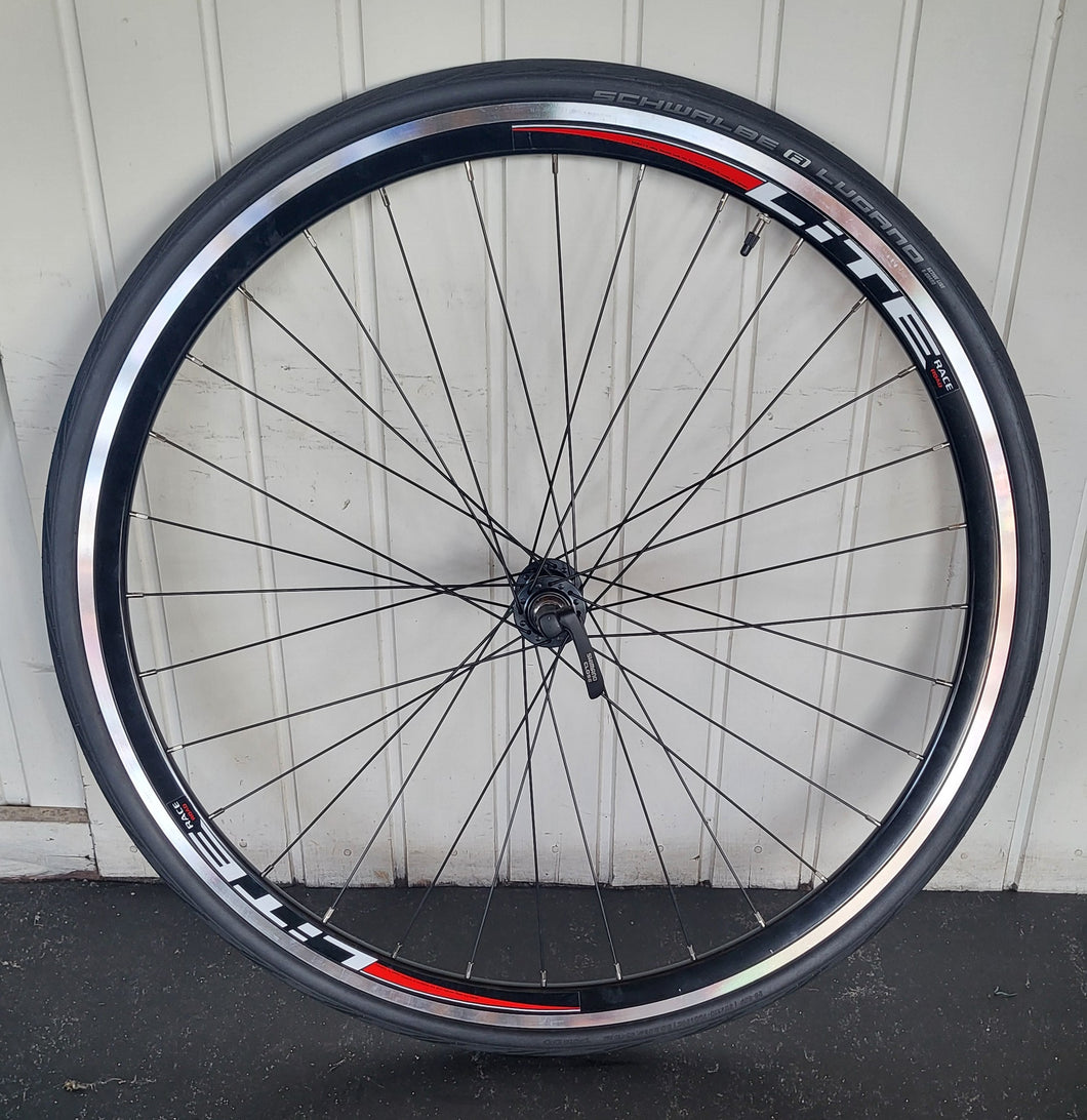 Håndbygget racer hjul med Shimano 105 nav