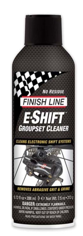 Cleaner Finish Line E-Shift groupset cleaner 265ml spray aerosol - sort