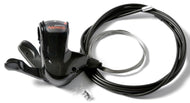 Skiftegreb Shimano Nexus 7 Rapidfire Plus ESL7S50ALLL Sort