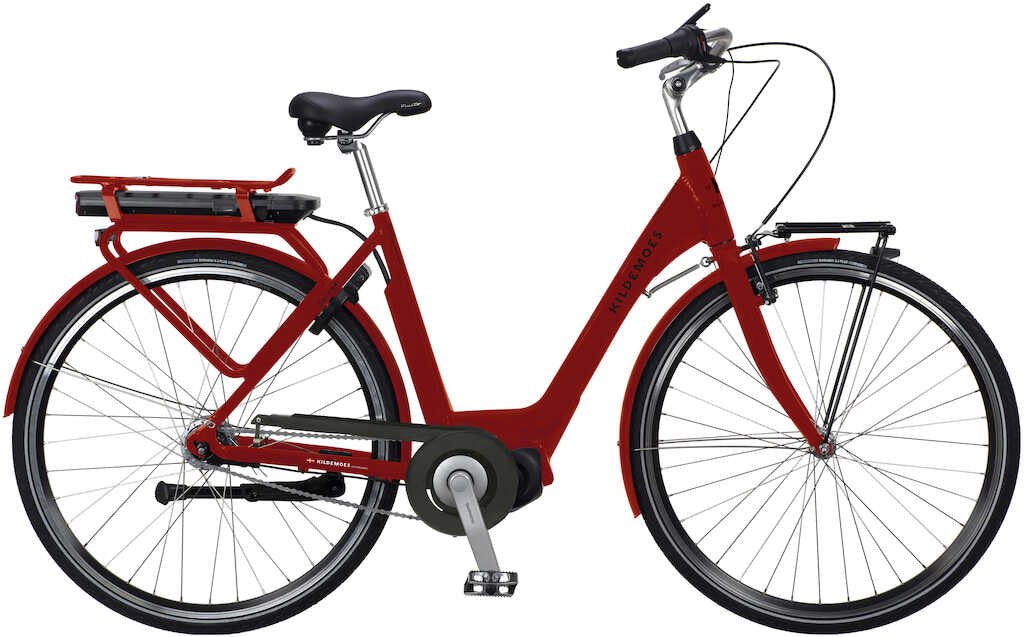 Kildemoes Sprogø Shimano el dame Red 51